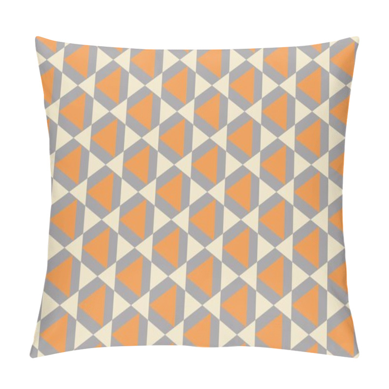 Personality  Seamless Abstract Background With Geometric Elements Pillow Covers