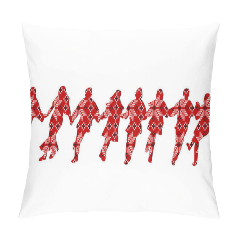 Personality  Ethnic Decoration Patterned Dancers Pillow Covers