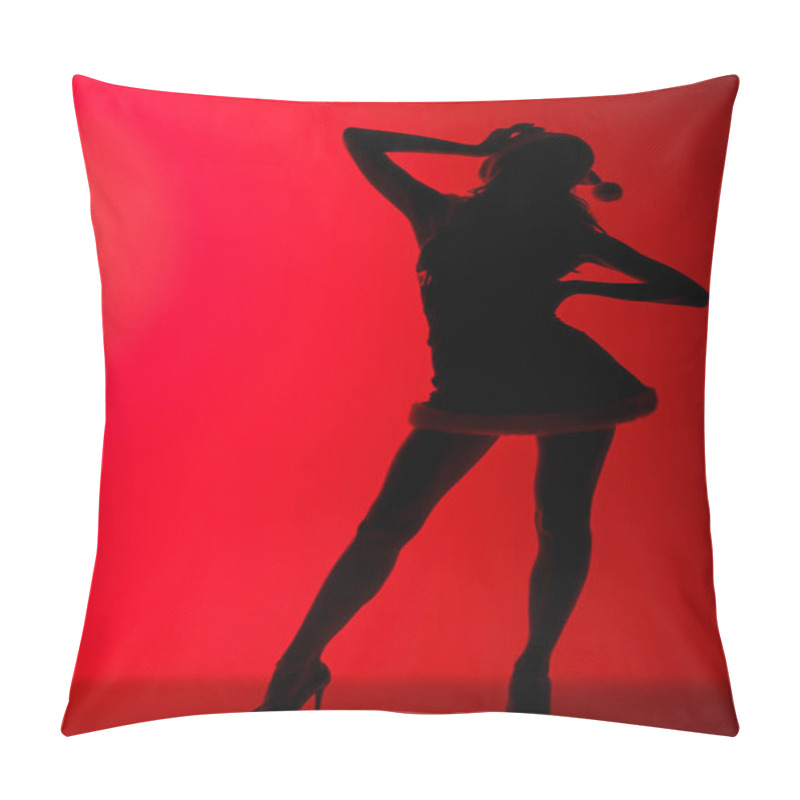 Personality  Sexy Girl In Santa Costume Pillow Covers