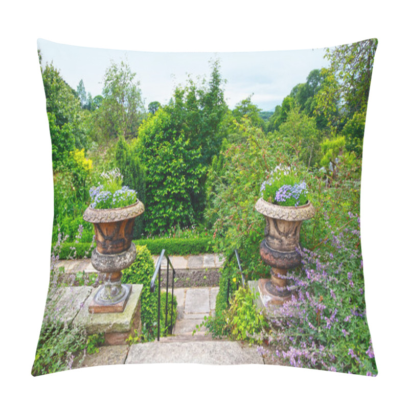 Personality  Beautiful Old Garden Pillow Covers