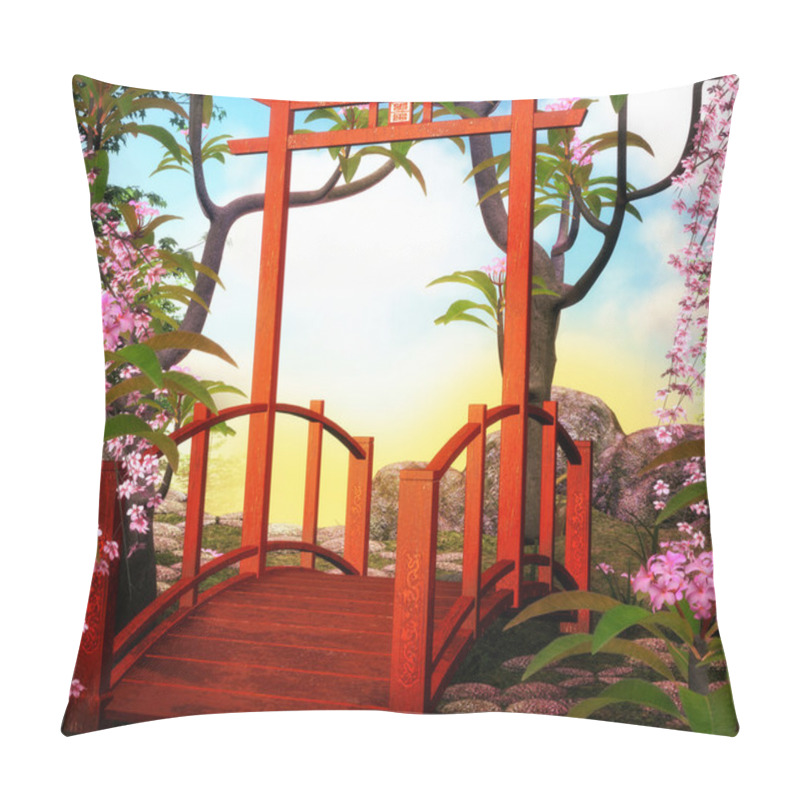 Personality  Asian Bridge Pillow Covers