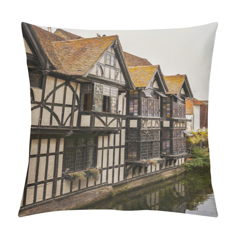 Personality  Canterbury Half Timbered Building Pillow Covers