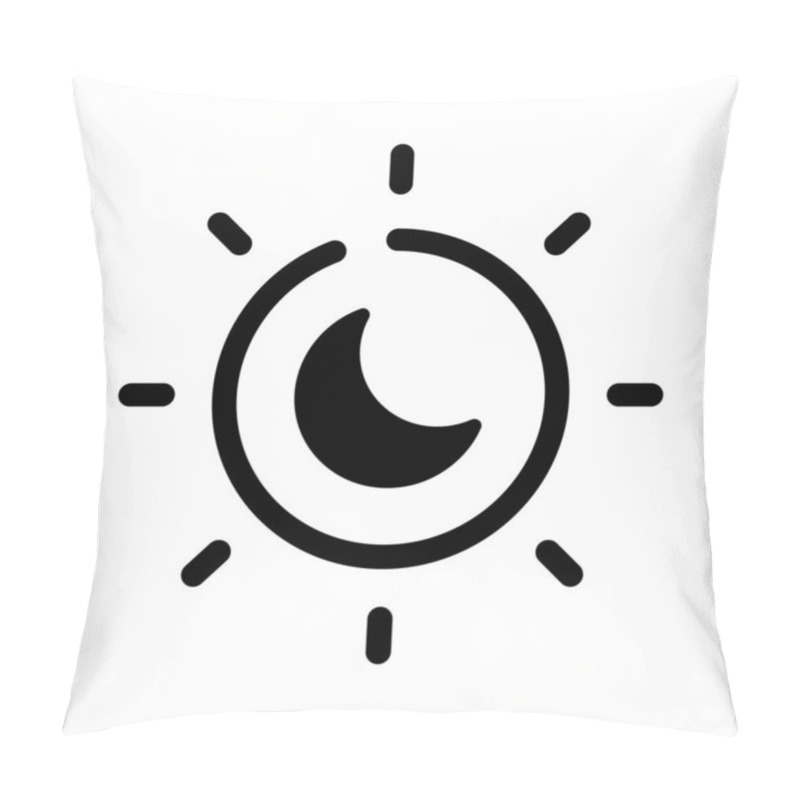 Personality  Brightness Vector Icon Design In Trendy Style Pillow Covers