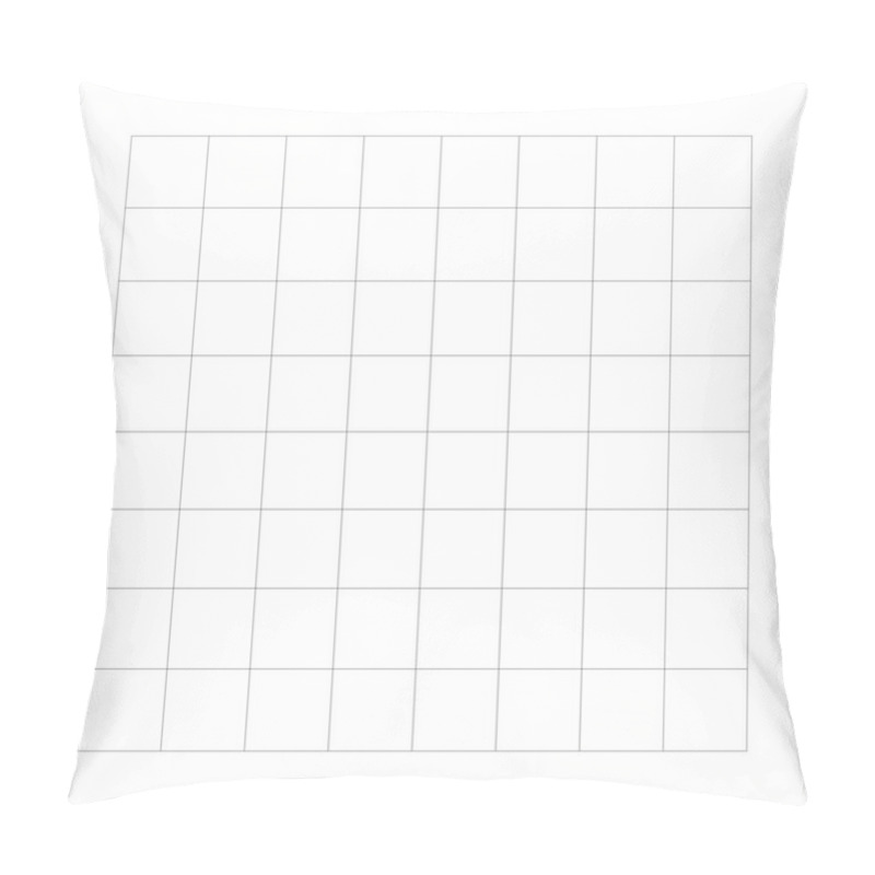 Personality  Criss-cross, Bisect, Crosshatch Lines Grid, Mesh. Regular Graph- Pillow Covers