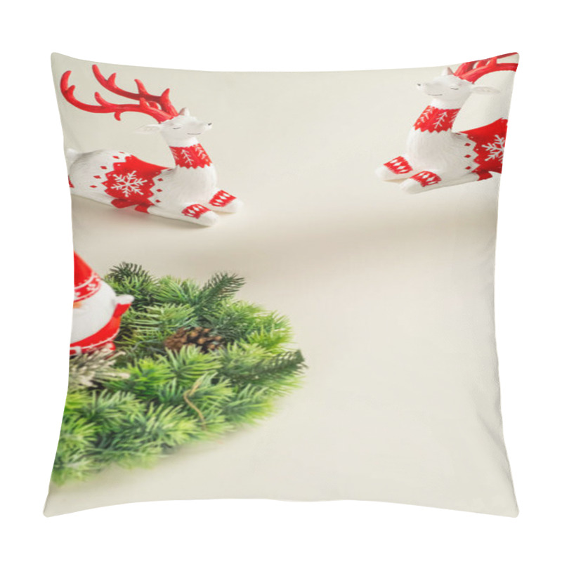 Personality  New Year's Decor.Christmas Background. Christmas Mood. Pillow Covers