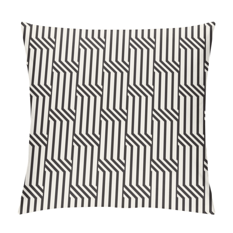 Personality  Vector Seamless Pattern. Modern Stylish Abstract Texture. Repeating Geometric Pillow Covers