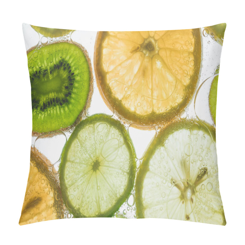 Personality  Citrus Slices Floating In Water  Pillow Covers