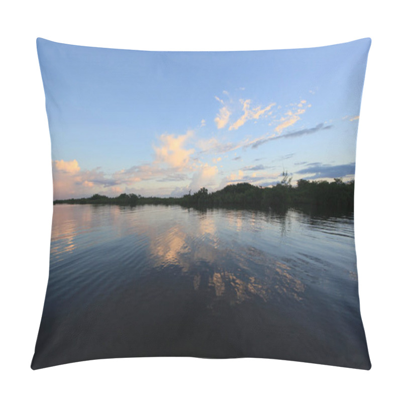 Personality  Mangrove Trees Of Barnes Sound, Florida. Pillow Covers