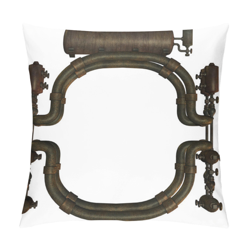 Personality  Construction Of Pipes Pillow Covers