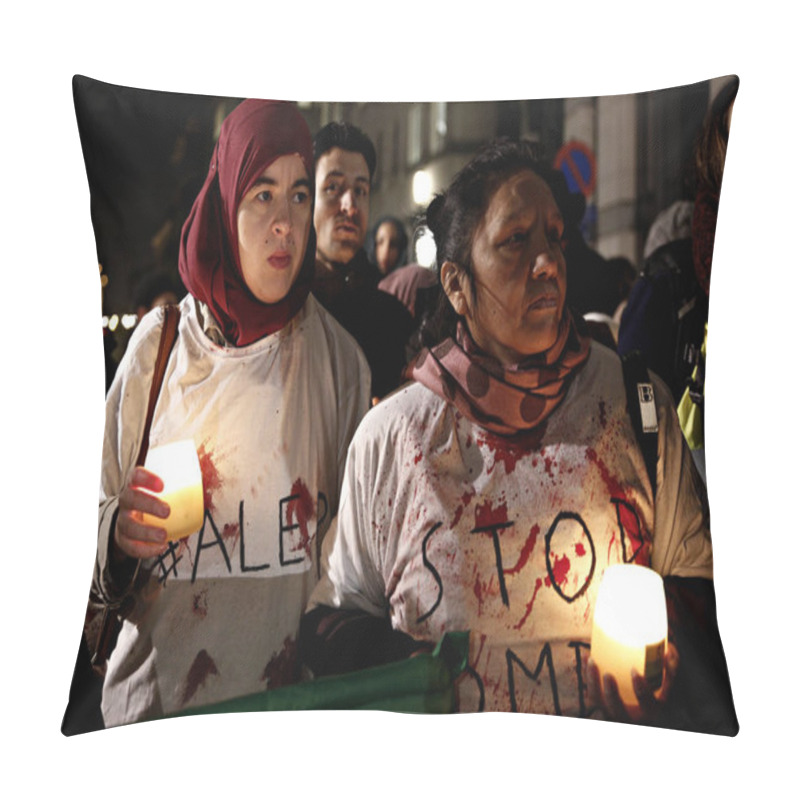 Personality  BELGIUM - SYRIA - DEMO Pillow Covers