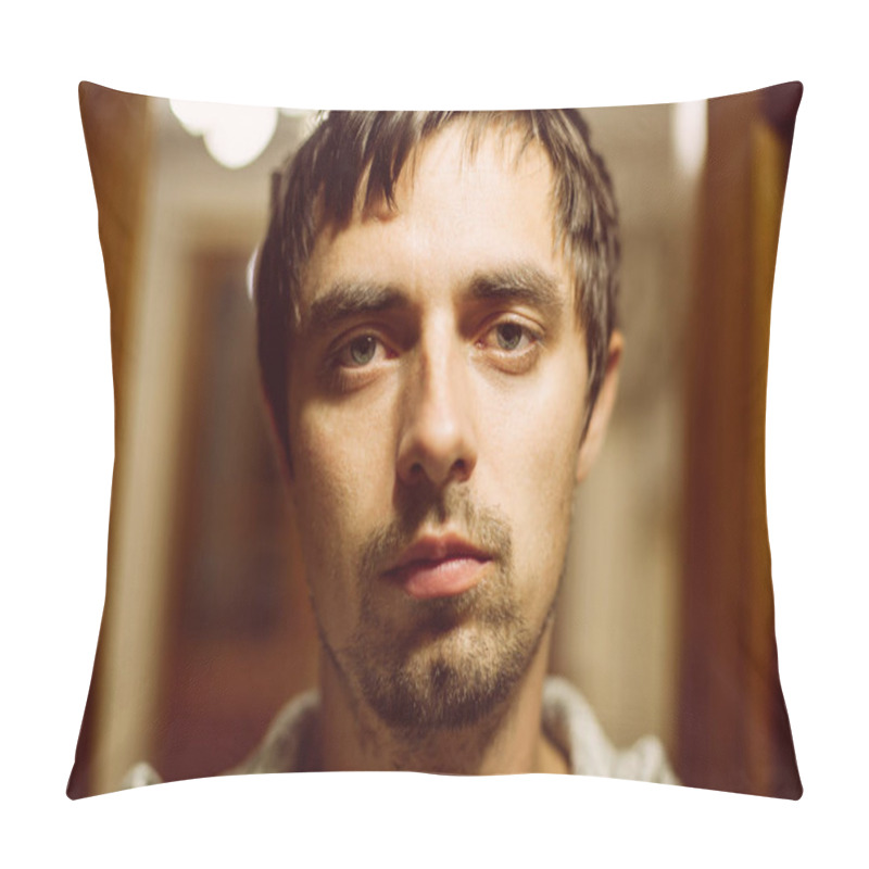 Personality  Portrait Of A Sick Person Pillow Covers