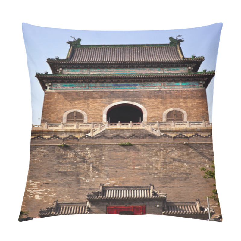 Personality  Stone Bell Tower Beijing China Pillow Covers