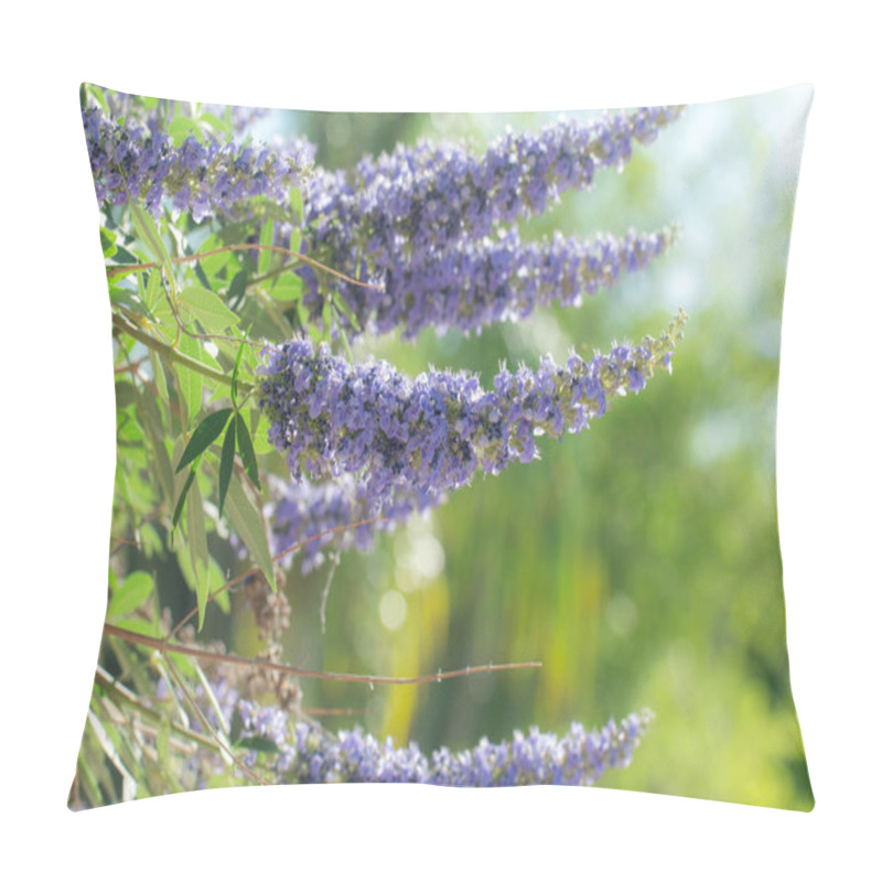 Personality  Purple Vitex Trees. Pillow Covers