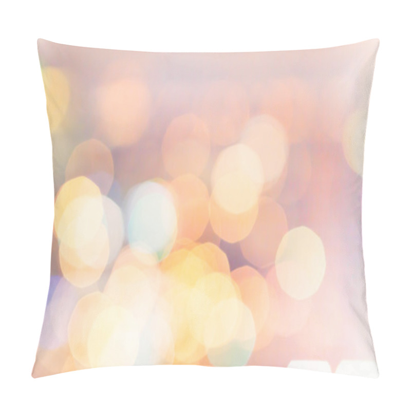 Personality  Defocused Bokeh Twinkling Lights Pillow Covers