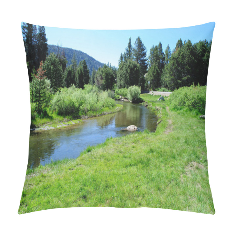 Personality  Sierra Stream And Meadow Pillow Covers