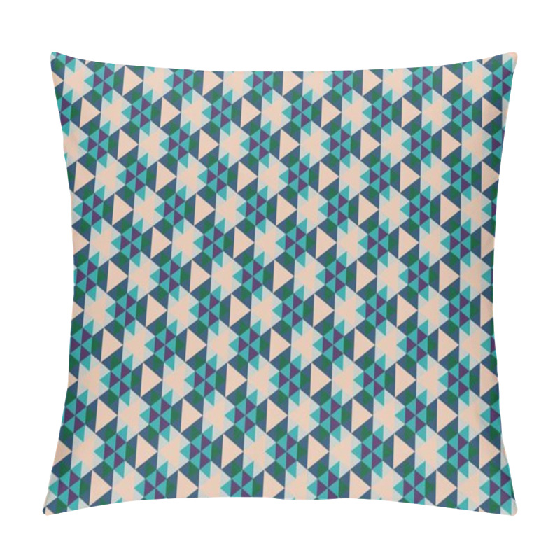 Personality  Seamless Abstract Background With Geometric Elements Pillow Covers