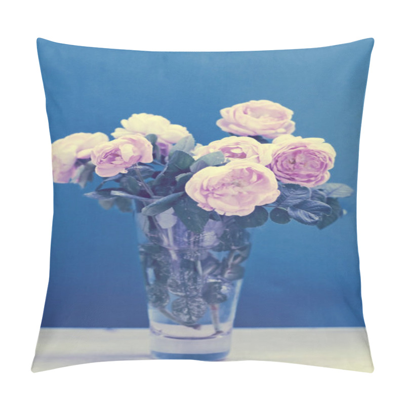 Personality  Bunch Of Peonies In Vase Pillow Covers