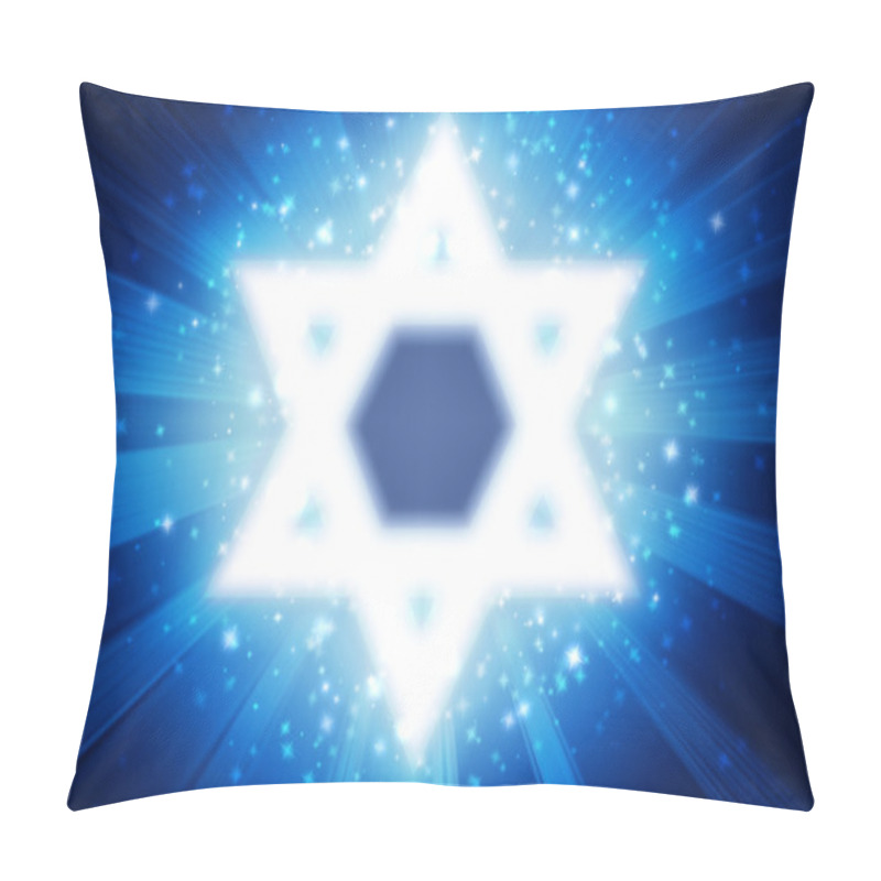 Personality  Star Of David Pillow Covers