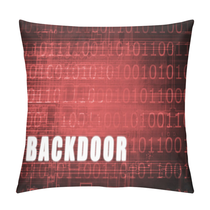 Personality  Backdoor Pillow Covers