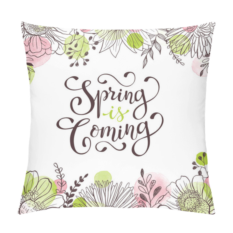 Personality  Spring Time Greeting Card Pillow Covers