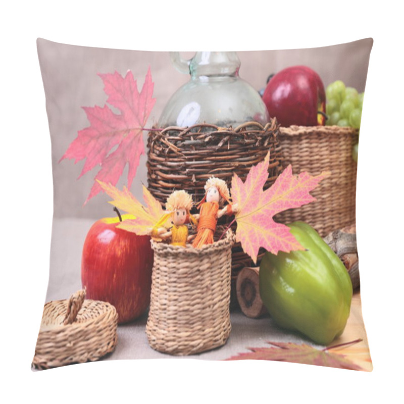 Personality  Still-life With Straw Dolls Pillow Covers