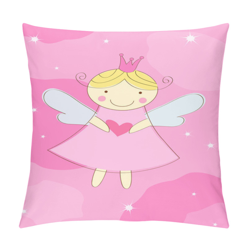 Personality  Little Angel Greeting Card Pillow Covers