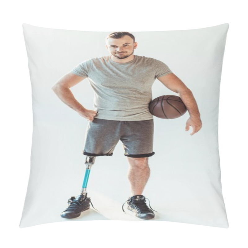 Personality  Paralympic Basketball Player Pillow Covers