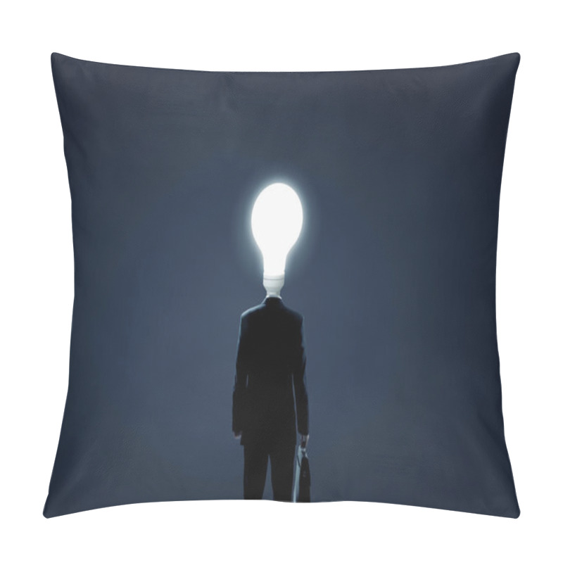 Personality  His Head Full Of Great Ideas Pillow Covers