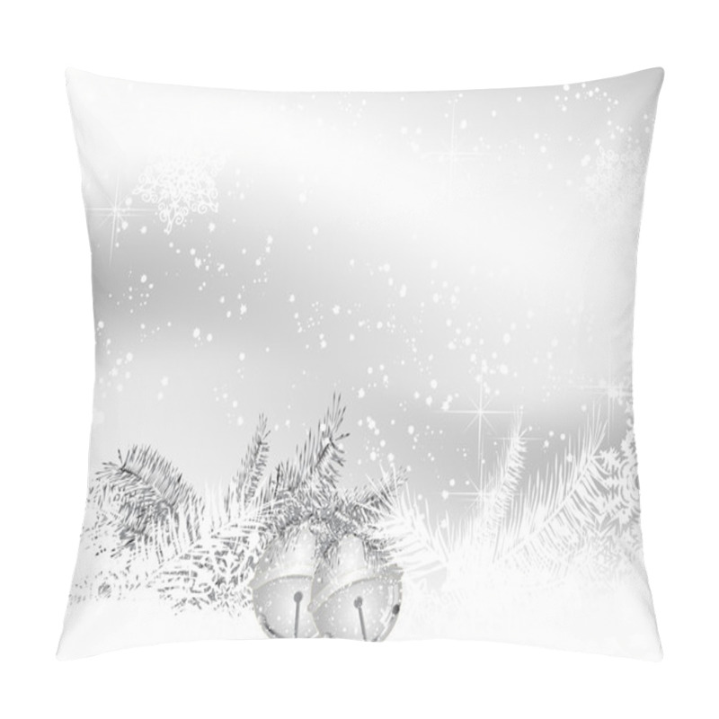 Personality  Card With Jingle Bells Pillow Covers