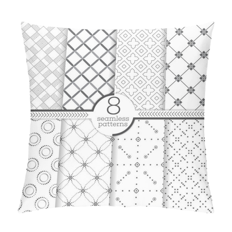 Personality  Seamless Patterns Set Pillow Covers