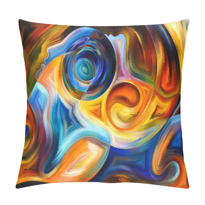 Personality  Beyond Communication Background Pillow Covers