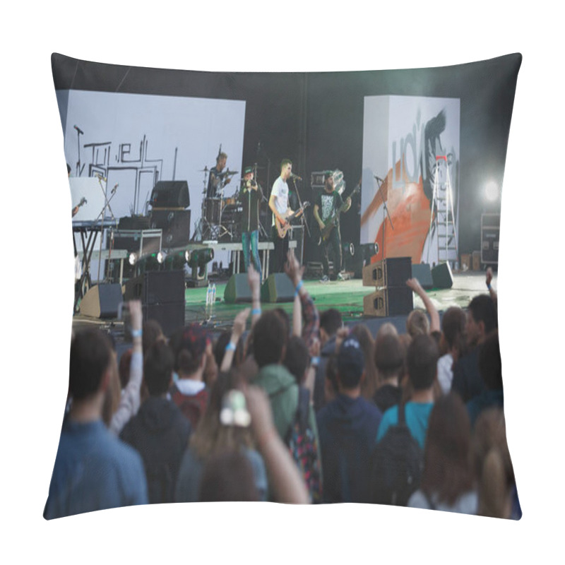 Personality  Noize MC Rap & Rock Singer Play Open Air Concert Pillow Covers