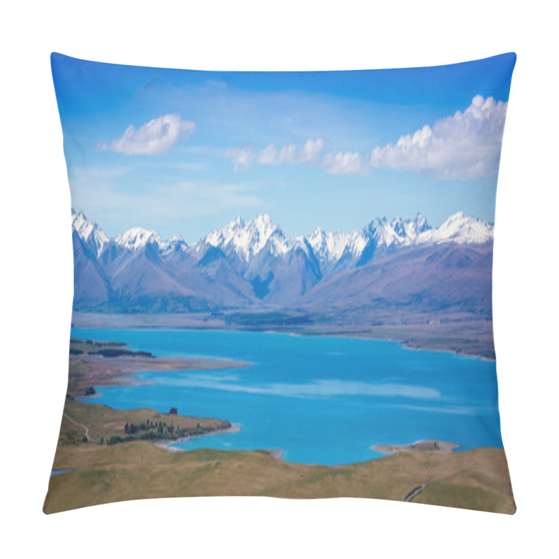 Personality  Majestic Mountain Lake Pillow Covers