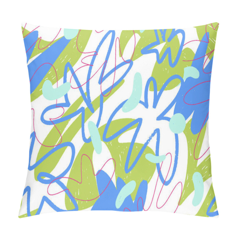 Personality  Geometric Vector Pattern Memphis Style Pillow Covers