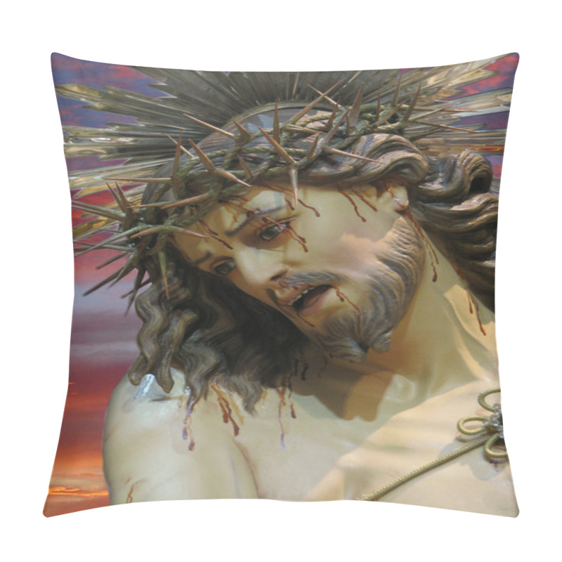 Personality  The Crowning With Thorns Pillow Covers