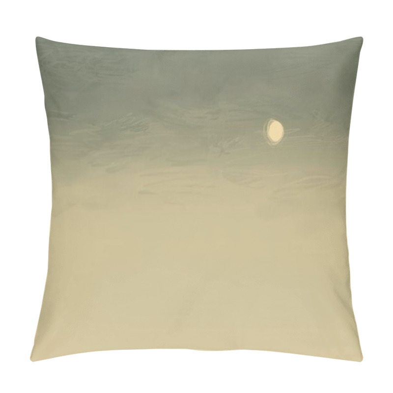 Personality  Abstract Sky Background With Space Pillow Covers