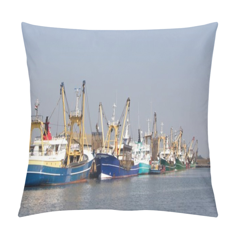 Personality  Fishing Boats Pillow Covers