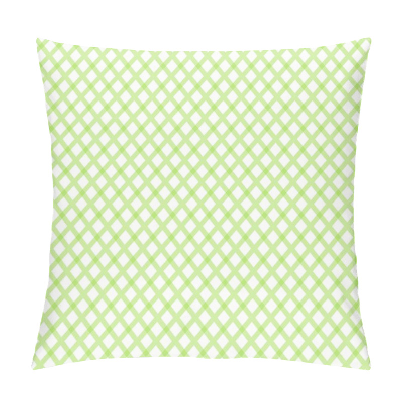 Personality  Diagonal Green Stripes Pillow Covers