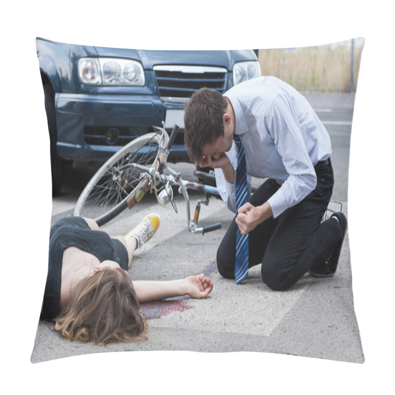 Personality  Fatal Road Accident Pillow Covers