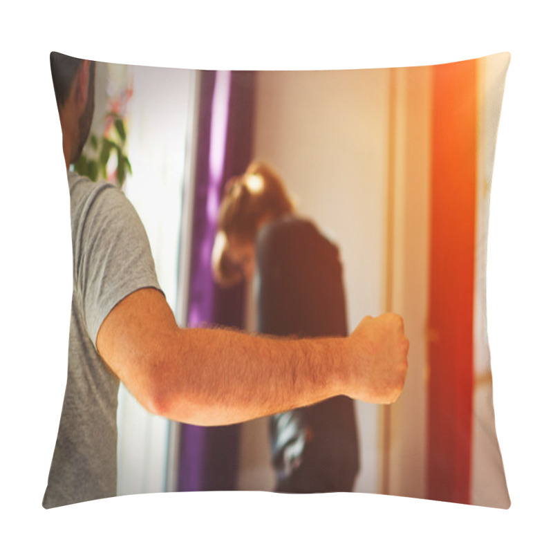 Personality  Domestic Violence At Home Pillow Covers