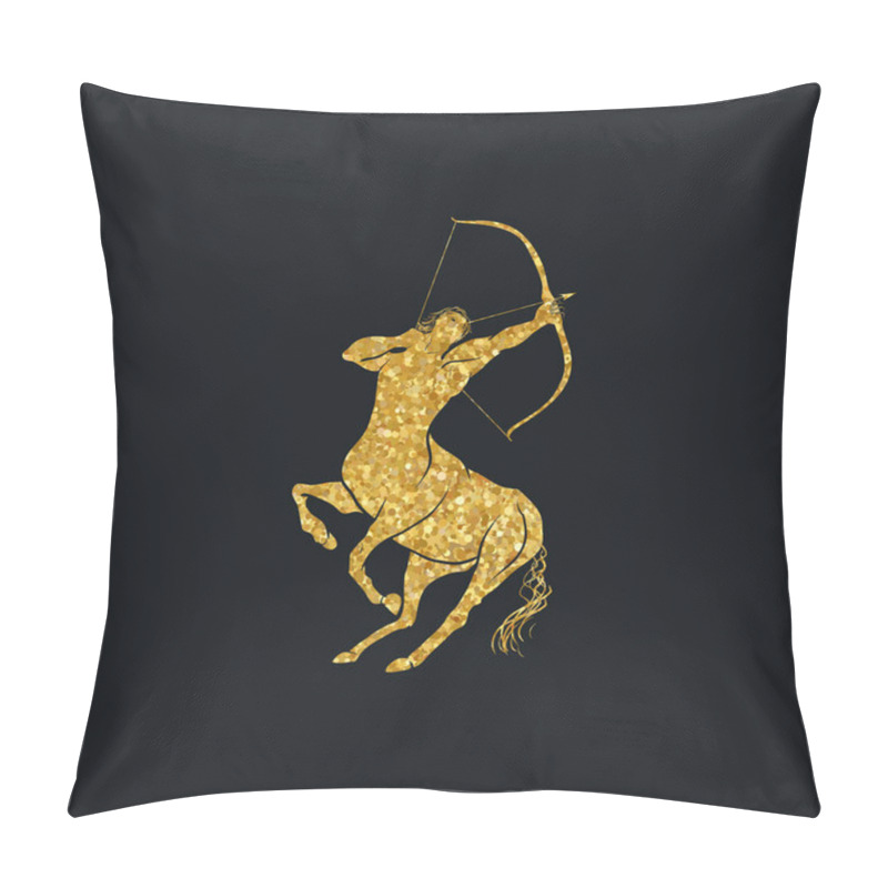 Personality  Centaur Concept Of Mythical Centaur Archer Horse Man Character With A Bow And Arrow Pillow Covers