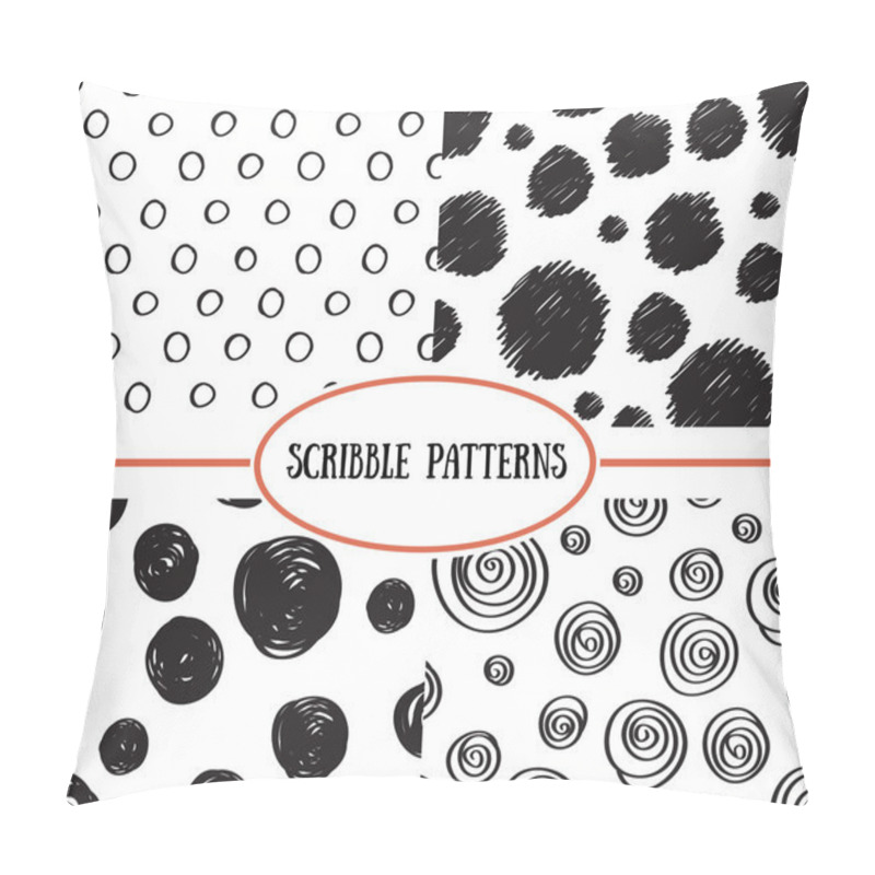 Personality  Polka Dot Seamless Patterns. Pillow Covers