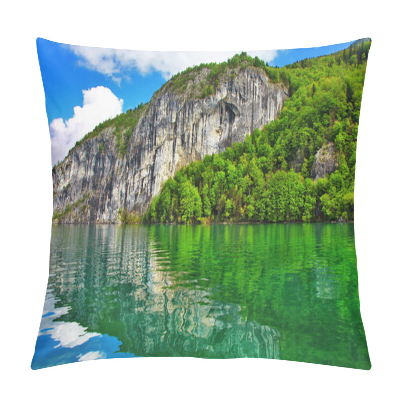 Personality  Beautiful Landscapes Of Austrian Lakes - St.Wolfgang Pillow Covers