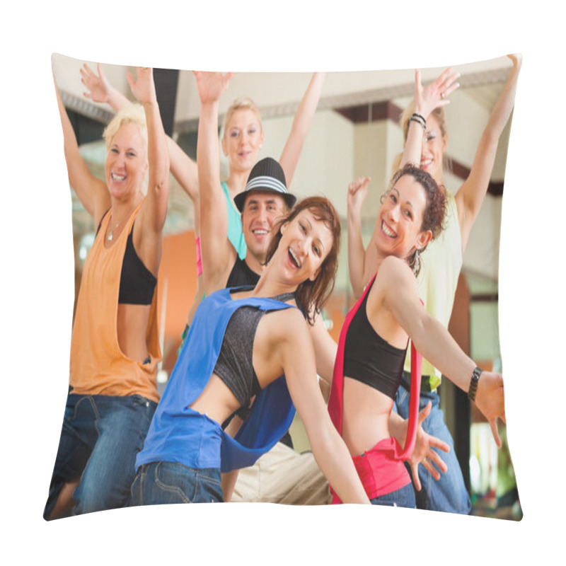 Personality  Young People Dancing In A Studio Pillow Covers