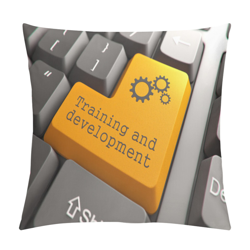 Personality  Keyboard With Training And Development Button. Pillow Covers