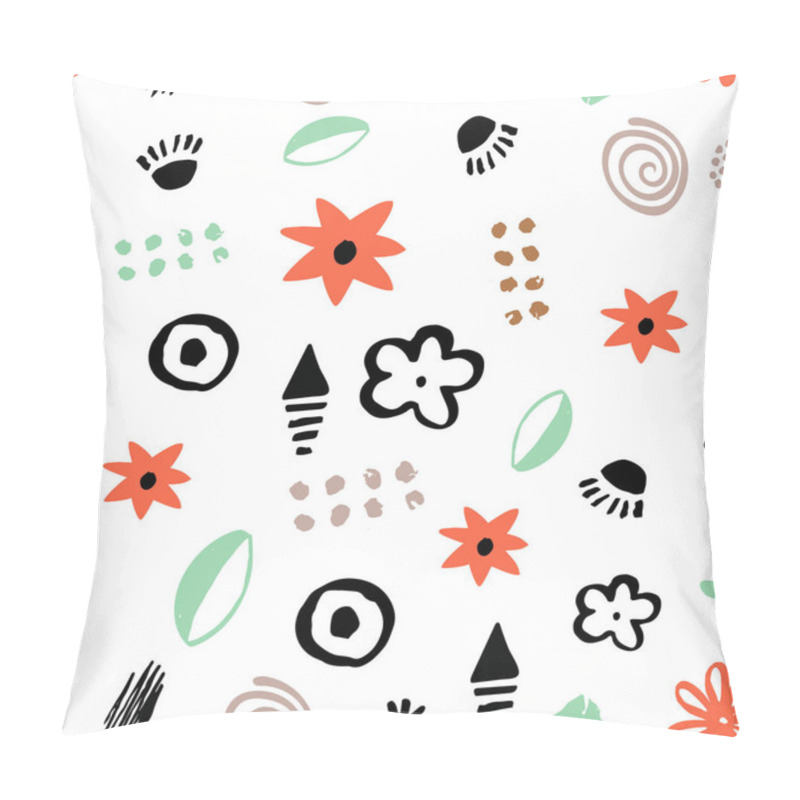 Personality  Seamless Vector Patterns. Pillow Covers