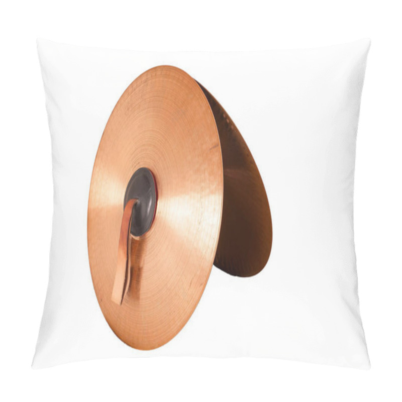 Personality  Close Up Of An Prcussion Cymbals Pillow Covers