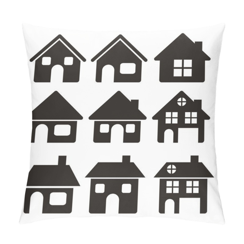 Personality  Home Icons Pillow Covers