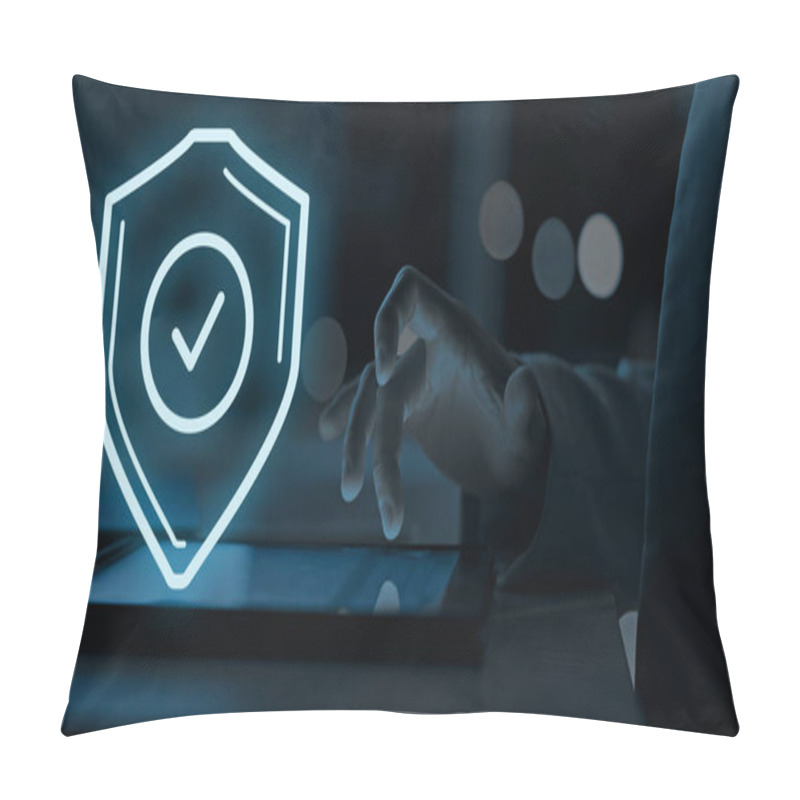 Personality  Implementing Layered Security Measures Enhances Your Organization's Ability To Withstand And Mitigate Evolving Cyber Threats Pillow Covers