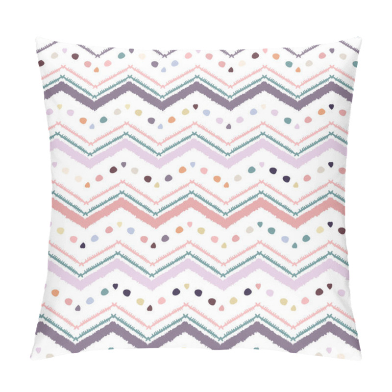 Personality  Abstract Zigzag Pattern For A Cover Design. Pillow Covers